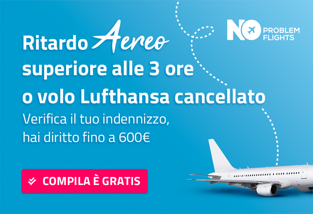Volo Lufthansa cancellato | No Problem Flights